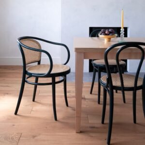 Open TON 18 Bentwood Caned Chair::fern::hover in zoom modal