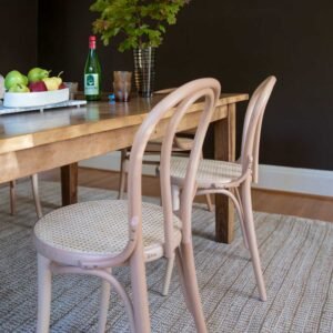 Open TON 18 Bentwood Caned Chair::Beech::Hover in zoom modal